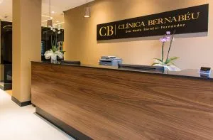 Clínica dental Bernabúu en Madrid - Recepción